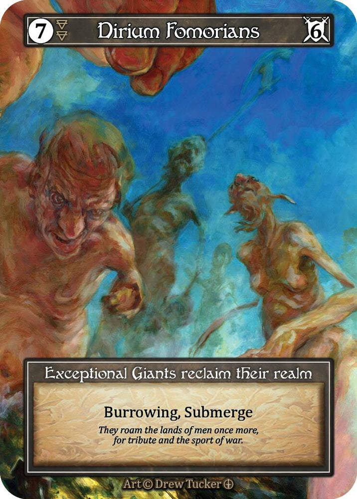 Dirium Fomorians (Foil) [Arthurian Legends]