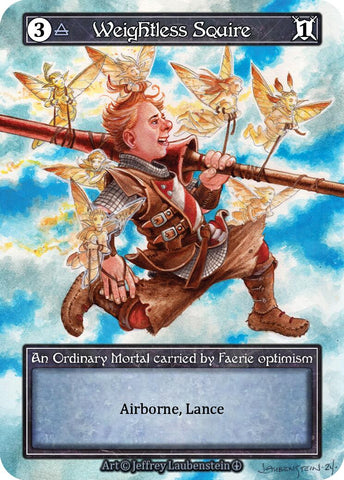 Weightless Squire (Foil) [Arthurian Legends]