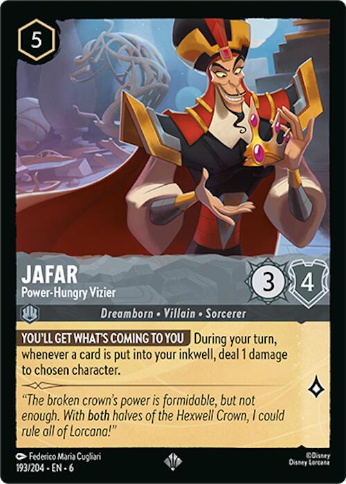 Jafar - Power-Hungry Vizier (193/204) [Azurite Sea]