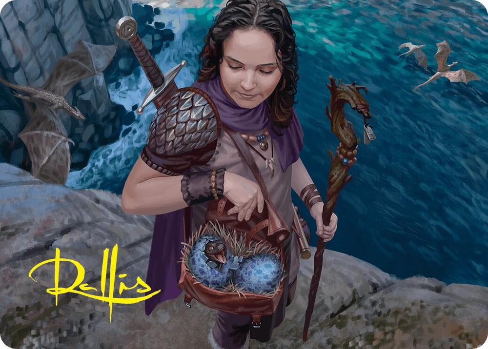 Drake Hatcher Art Card (5/54) (Gold-Stamped Signature) [Foundations Art Series]