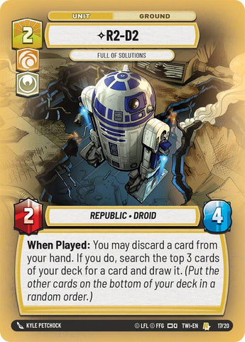 R2-D2 - Full of Solutions (17/20) [Shadows of the Galaxy: Weekly Play]