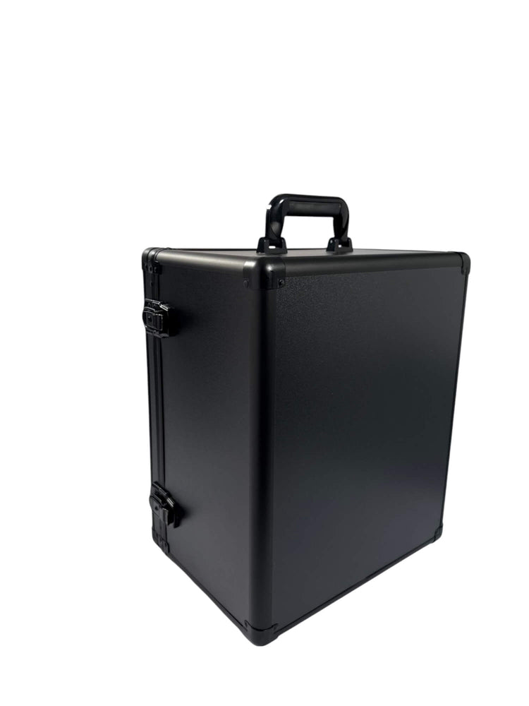 EVORETRO Aluminum Miniatures Display Case with 5 Magnetic Trays