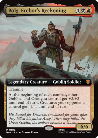 Bolg, Erebor's Reckoning (Extended Art) [The Hobbit: Eternal-Legal]