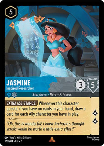 Jasmine - Inspired Researcher (173/204) [Archazia's Island]