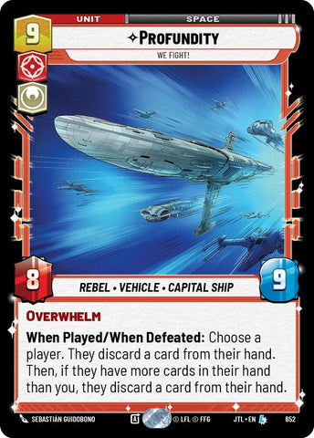 Profundity - We Fight! (Foil) (652) [Jump to Lightspeed]