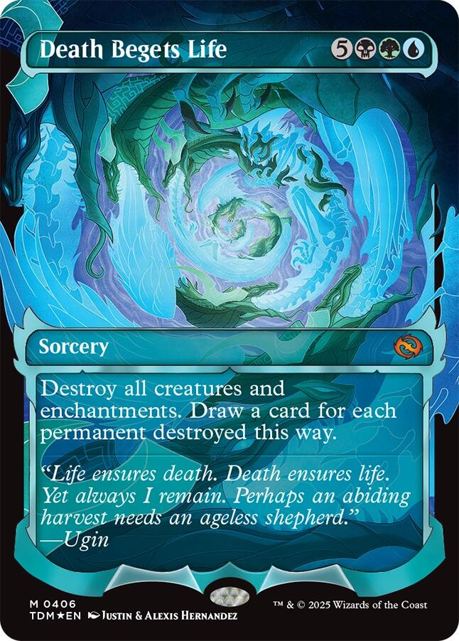 Death Begets Life (Showcase) [Tarkir: Dragonstorm]