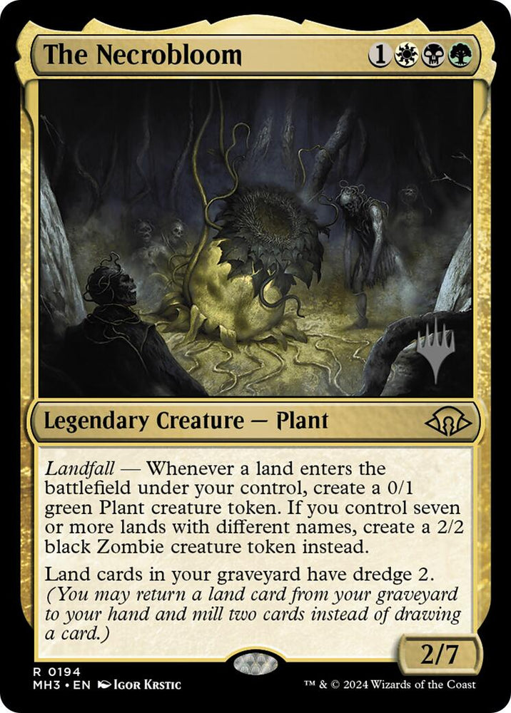 The Necrobloom (Promo Pack) [Edge of Eternities Promo Pack]