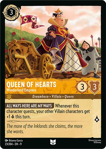 Queen of Hearts - Wonderland Empress (23/204) [Fabled]