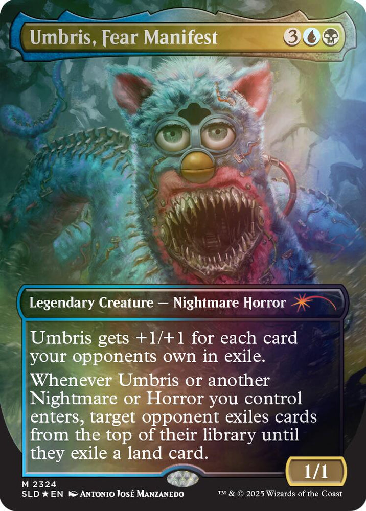 Umbris, Fear Manifest (Rainbow Foil) [Secret Lair Drop Series]