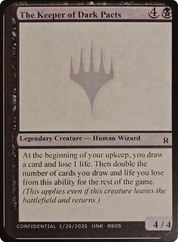 The Keeper of Dark Pacts [Unknown Event]