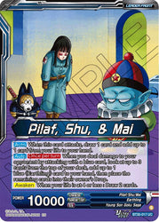Pilaf, Shu, & Mai // Pilaf, Shu, & Mai, Entrusted Ambitions (SLR) (BT30-017) [Three Glorious Fighters]
