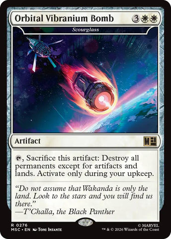 Orbital Vibranium Bomb - Scourglass [Marvel Super Heroes Commander]