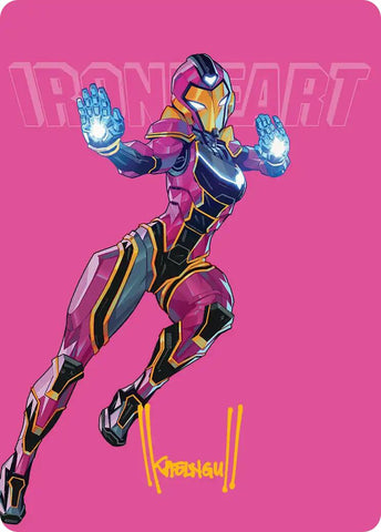 Ironheart, Clever Champion Art Card (Gold-Stamped Signature) [Marvel Super Heroes Art Series]