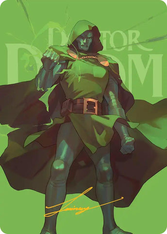 Doctor Doom Art Card (Gold-Stamped Signature) [Marvel Super Heroes Art Series]