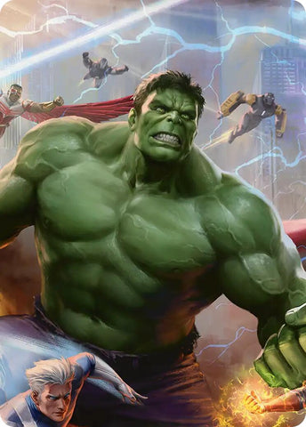 Hulk, Always Angry Art Card [Marvel Super Heroes Art Series]