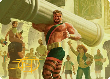 Hercules, Prince of Power Art Card (Gold-Stamped Signature) [Marvel Super Heroes Art Series]