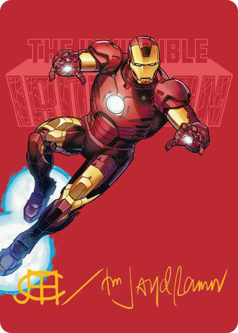 The Invincible Iron Man Art Card (Gold-Stamped Signature) [Marvel Super Heroes Art Series]