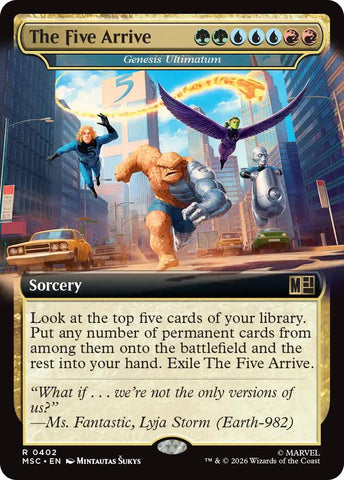The Five Arrive - Genesis Ultimatum (Extended Art) [Marvel Super Heroes Commander]