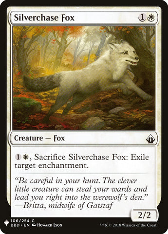 Silverchase Fox [Mystery Booster]