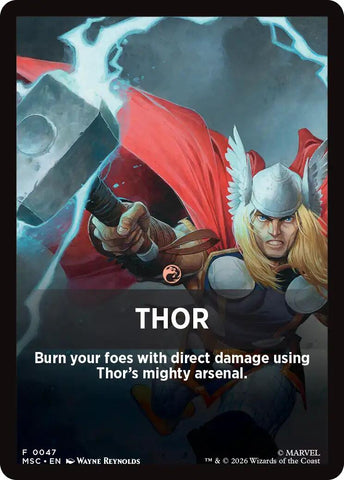 Thor Theme Card [Marvel Super Heroes Commander]