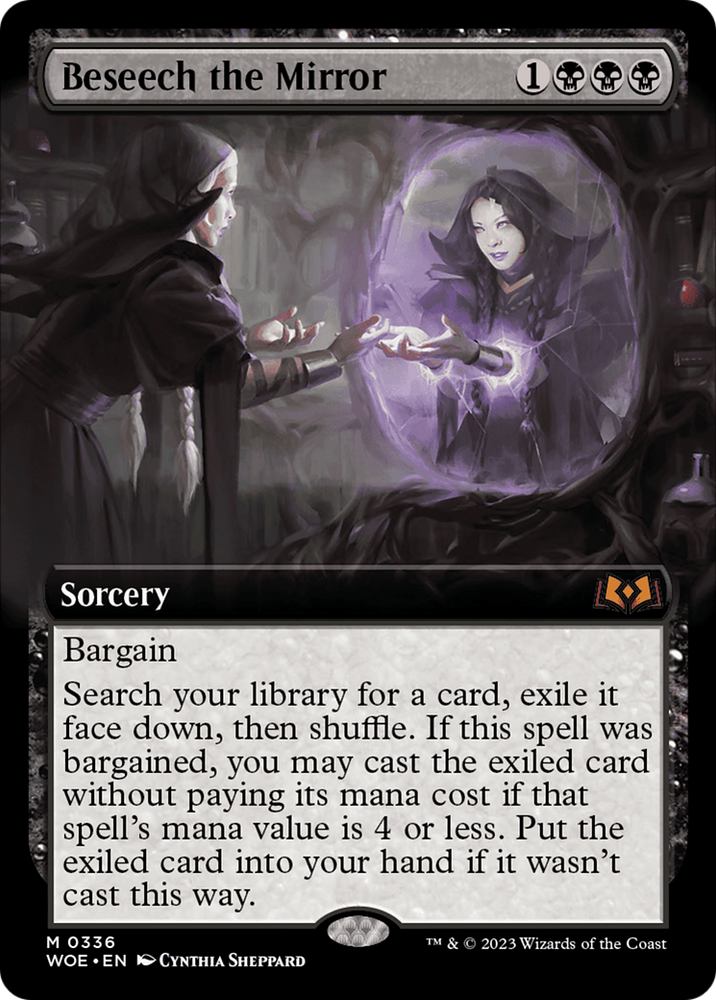 Beseech the Mirror (Extended Art) [Wilds of Eldraine]