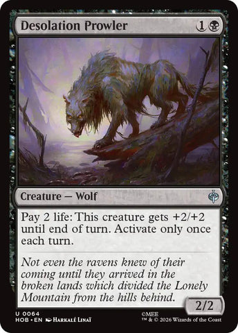 Desolation Prowler [The Hobbit]