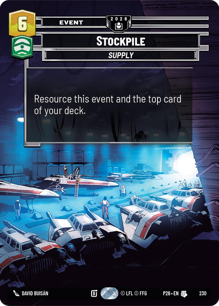 Stockpile (230) (230) [Sector and Regional Promos: Season 2]