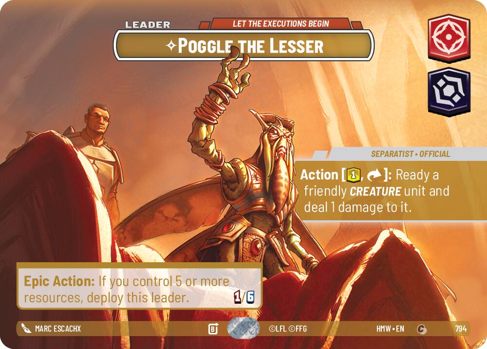 Poggle the Lesser - Let the Executions Begin (794) (Showcase) (794) [Homeworlds]