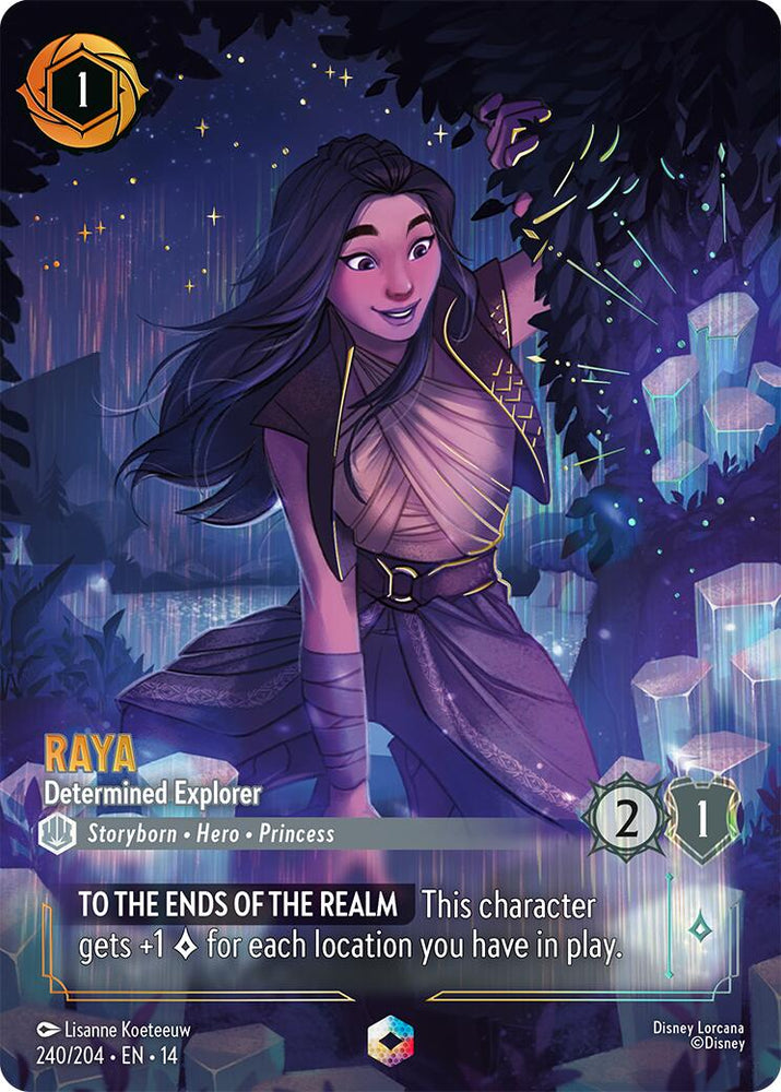 Raya - Determined Explorer (Enchanted) (240/204) [Hyperia City]