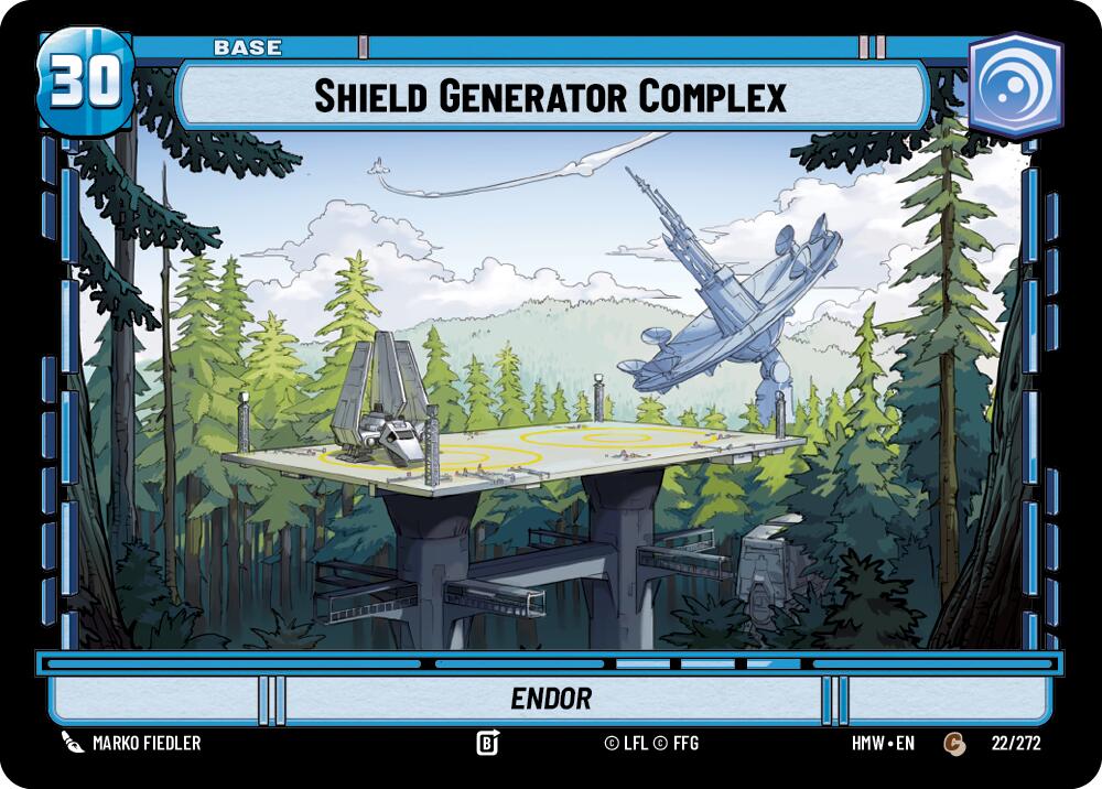 Shield Generator Complex // Weakness (22/272 // T02/05) (22/272 // T02/05) [Homeworlds]