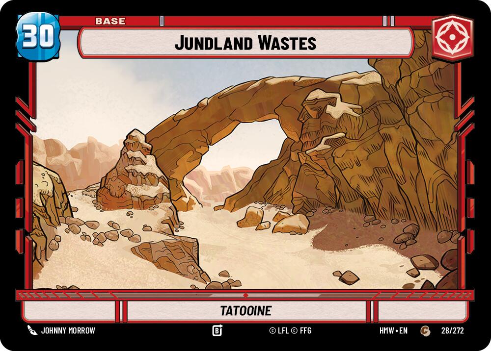 Jundland Wastes // Weakness (28/272 // T02/05) (28/272 // T02/05) [Homeworlds]
