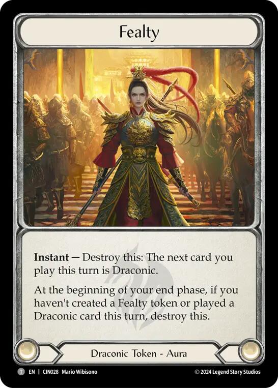 Fealty [CIN028] (The Hunted Cindra Blitz Deck)