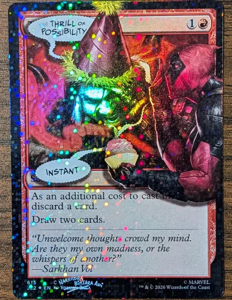 Thrill of Possibility (615) (Pool Party Foil) [Secret Lair Drop Series]