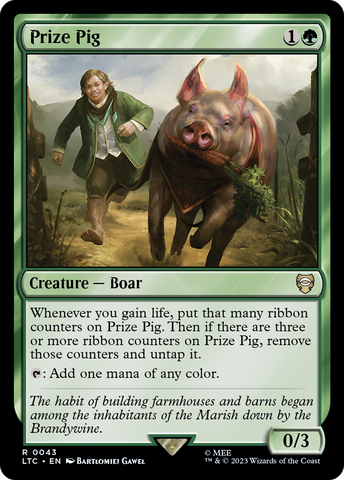 Prize Pig [The Lord of the Rings: Tales of Middle-Earth Commander]