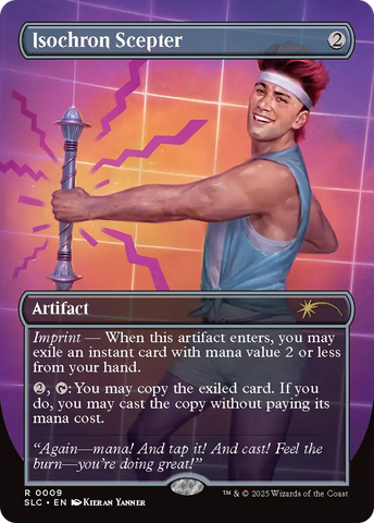 Isochron Scepter [Secret Lair Countdown Kit]