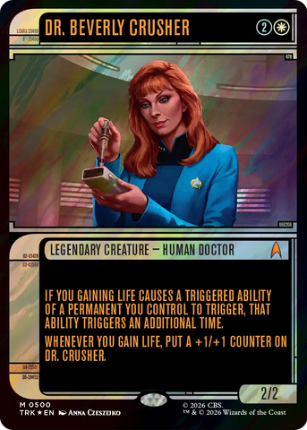 Dr. Beverly Crusher (Showcase) (Surge Foil) [Star Trek]