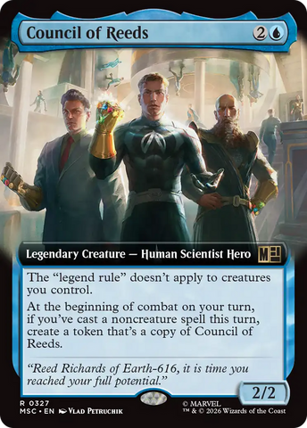 Council of Reeds (Extended Art) [Marvel Super Heroes Commander]