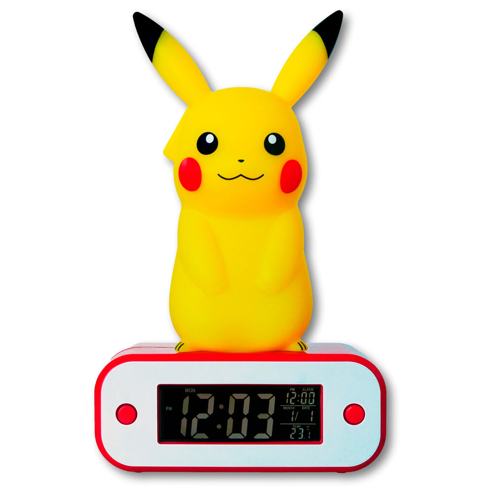 Pikachu Light-Up Alarm Clock Pokémon