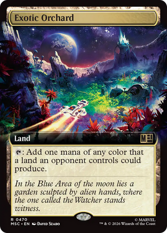 Exotic Orchard (Extended Art) [Marvel Super Heroes Commander]