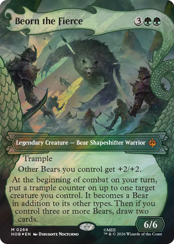 Beorn the Fierce (Showcase) (Surge Foil) [The Hobbit]