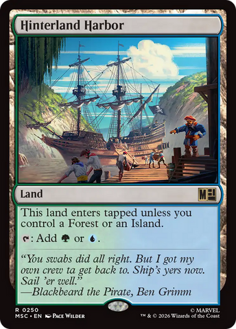 Hinterland Harbor (Surge Foil) [Marvel Super Heroes Commander]