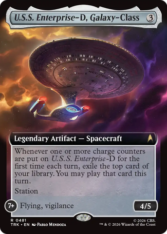 U.S.S. Enterprise-D, Galaxy-Class (Extended Art) [Star Trek]