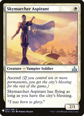 Skymarcher Aspirant [Mystery Booster]