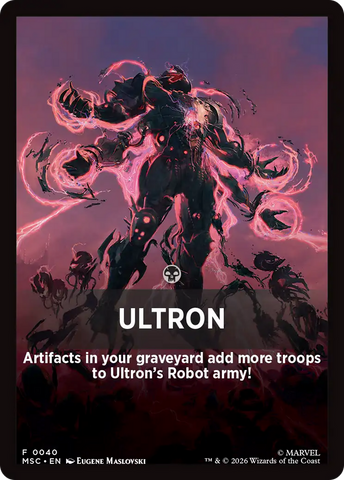 Ultron Theme Card [Marvel Super Heroes Commander]
