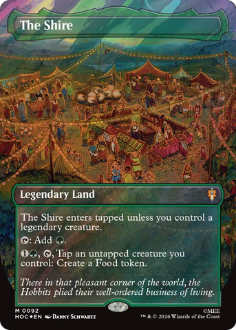 The Shire (Borderless) (Surge Foil) [The Hobbit: Eternal-Legal]