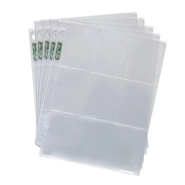 Ultra Pro- 9 Pocket Pages (100 ct) For Binder storage