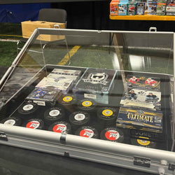 EVORETRO Aluminum Acrylic Clear Top Display Vendor Trade Show showcase