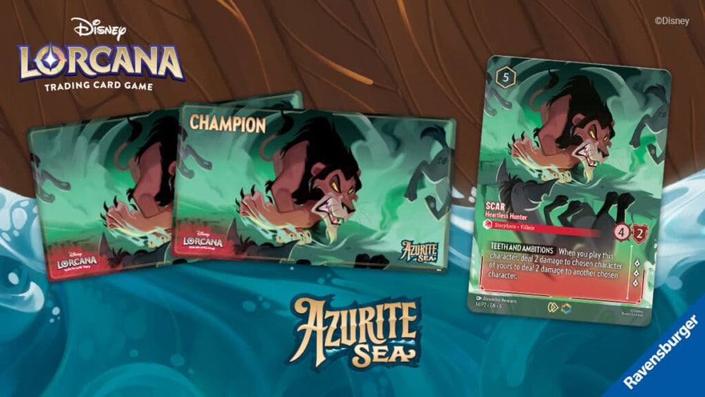 LORCANA Azurite Sea Championship! EVENT BUY IN- ( 02/08/2025 1 pm-6pm)