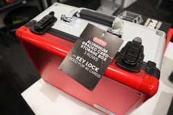 EVORETRO Aluminum Graded Card Storage Box, TSA Lock