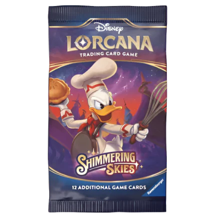 DISNEY LORCANA-  SHIMMERING SKIES BOOSTER PACK